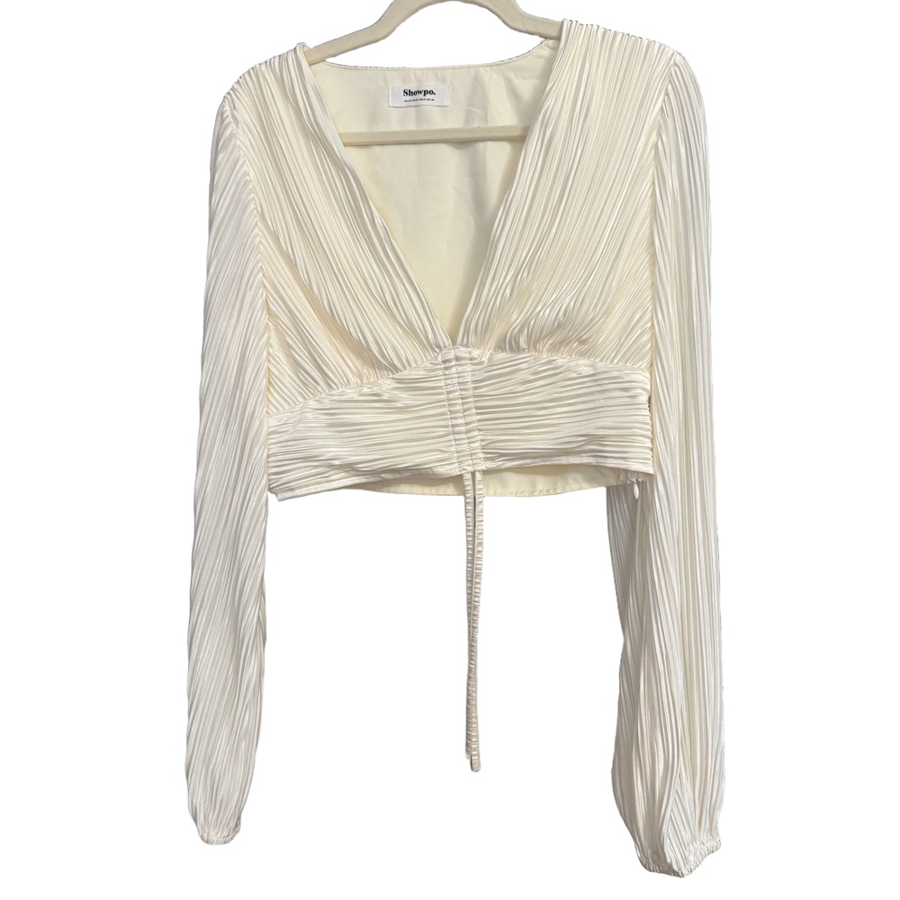 Showpo Pleated‎ Crop Top